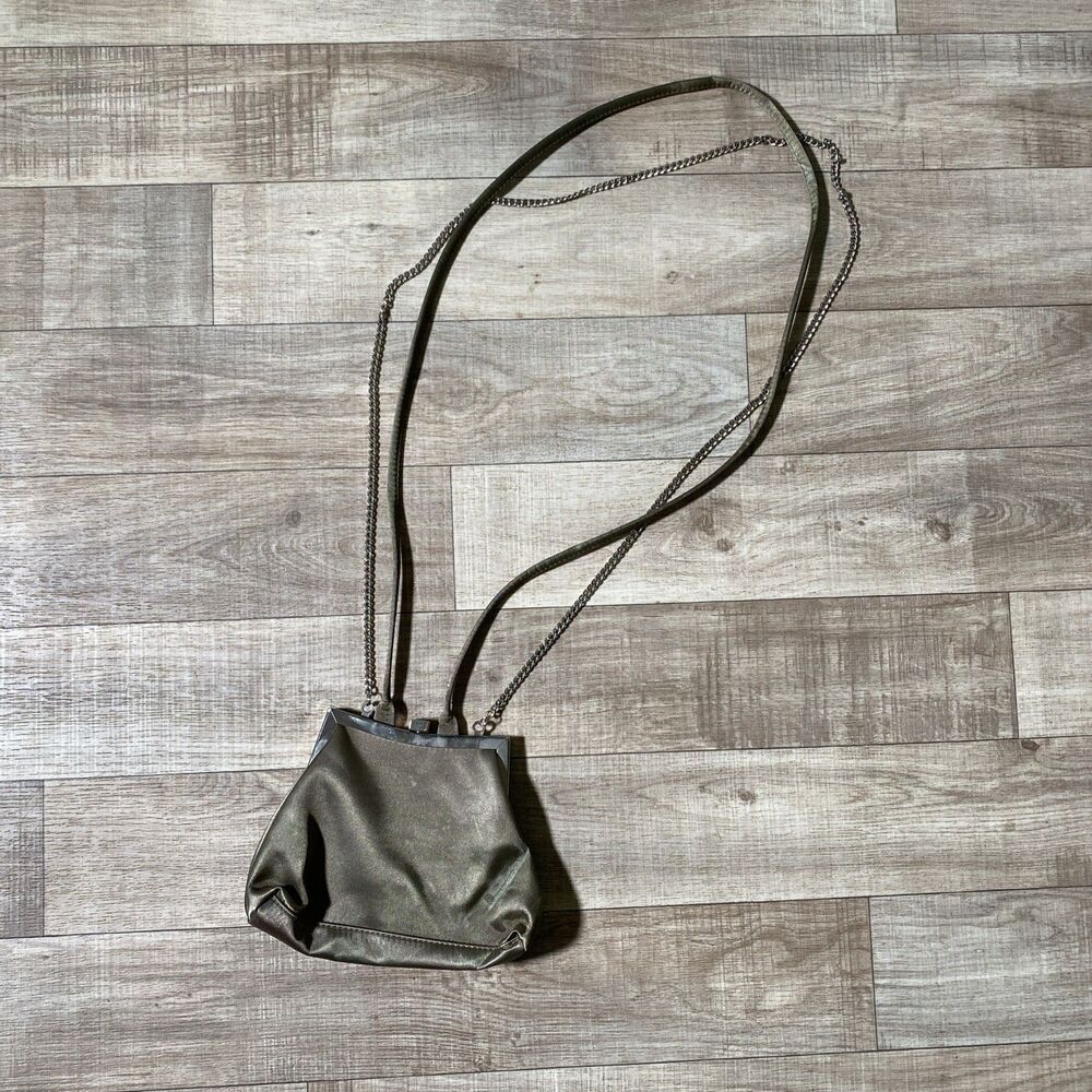 Liz Claiborne Small Vintage Satin Shoulder Y2K Crossbody Evening Purse